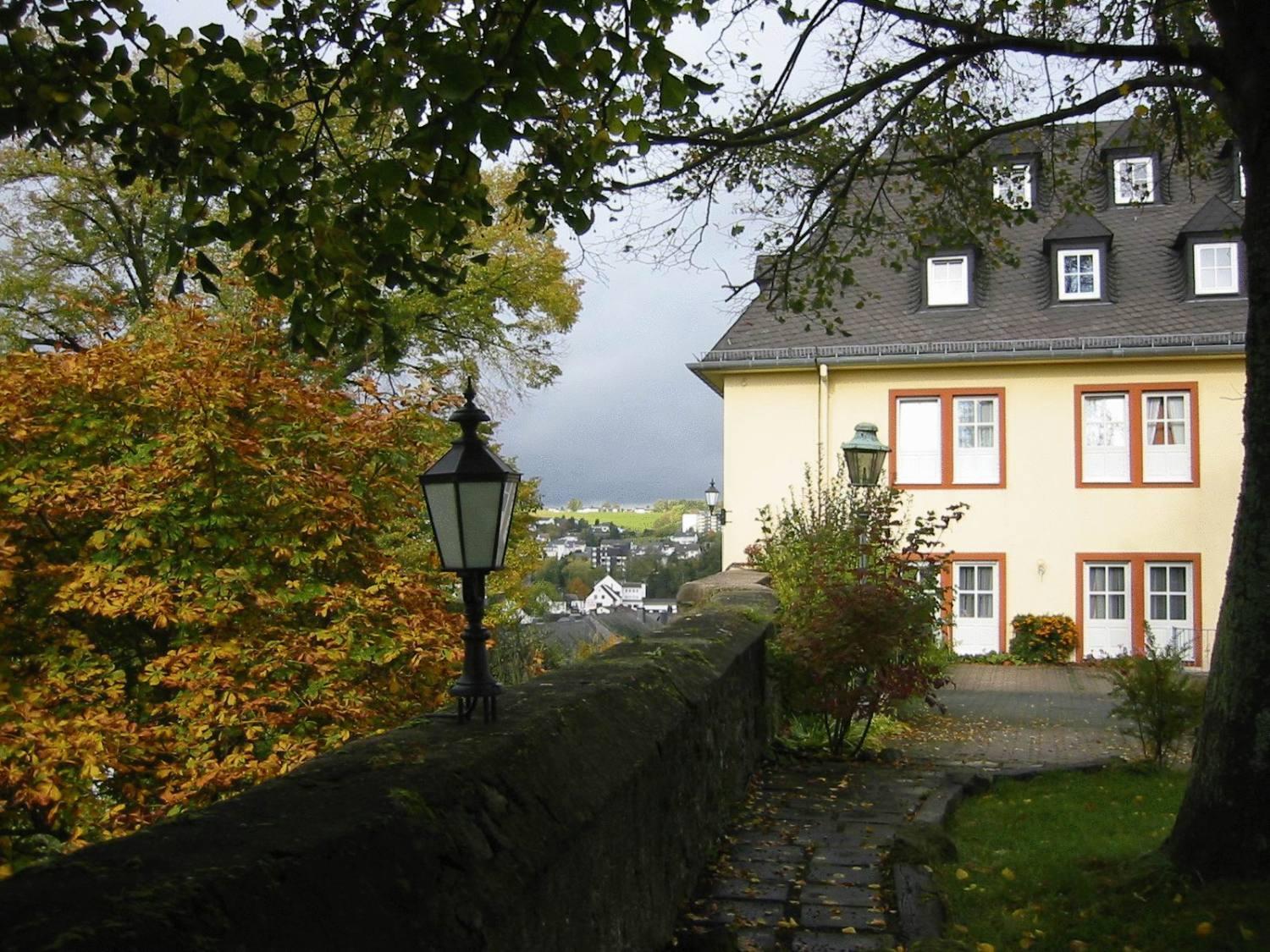 Schlosshotel Kurfuerstliches Amtshaus Dauner Burg Esterno foto