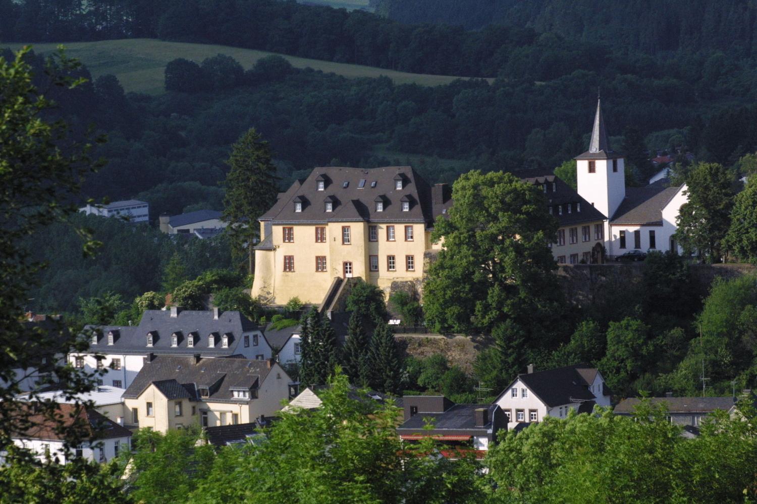 Schlosshotel Kurfuerstliches Amtshaus Dauner Burg Esterno foto